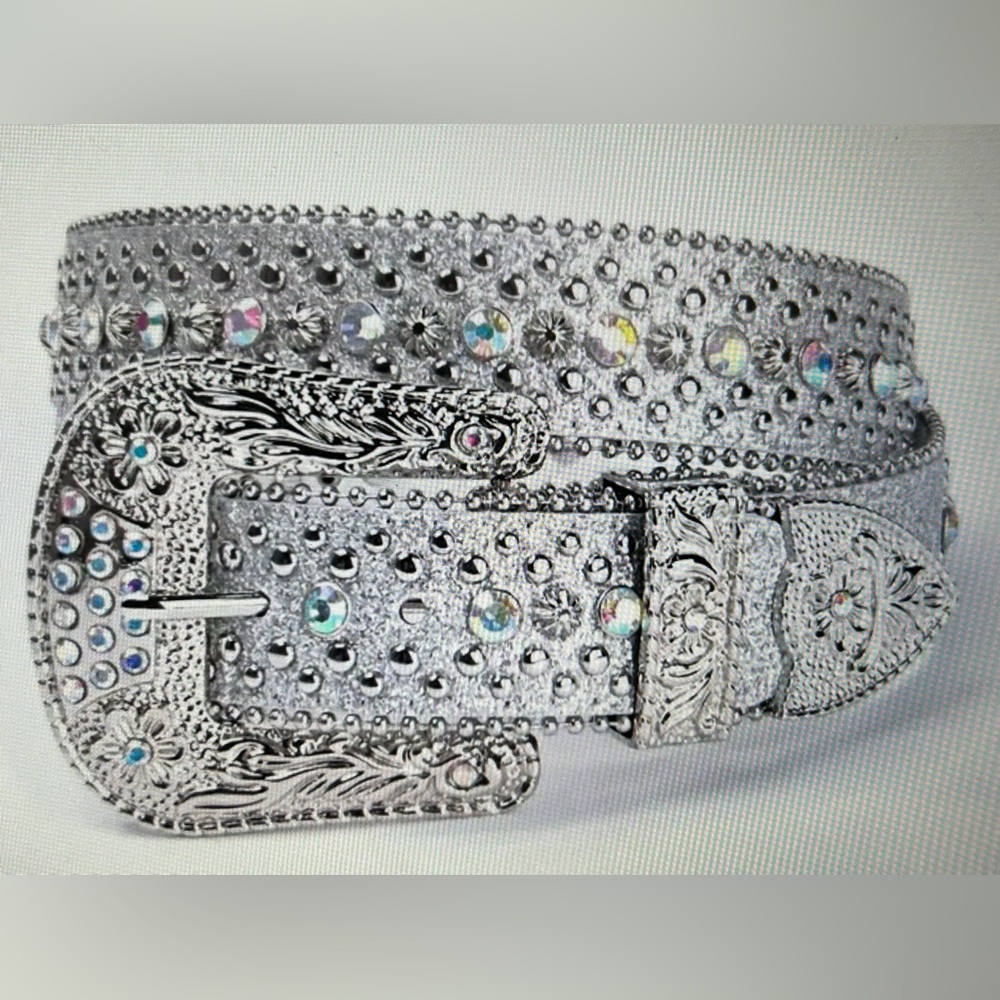 RHINESTONE WESTERN COWGIRL RODEO BELTS 💎